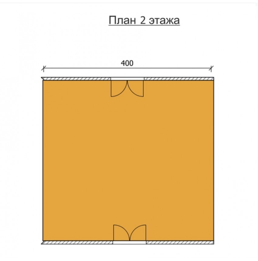 Дачный дом с мансардой (ДМ-4)